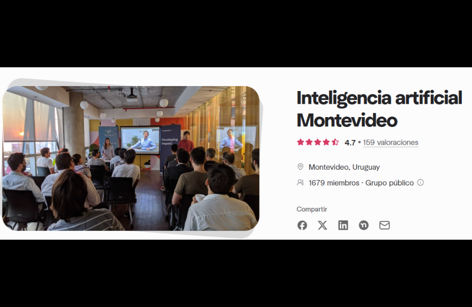 meetup inteligencia artificial montevideo